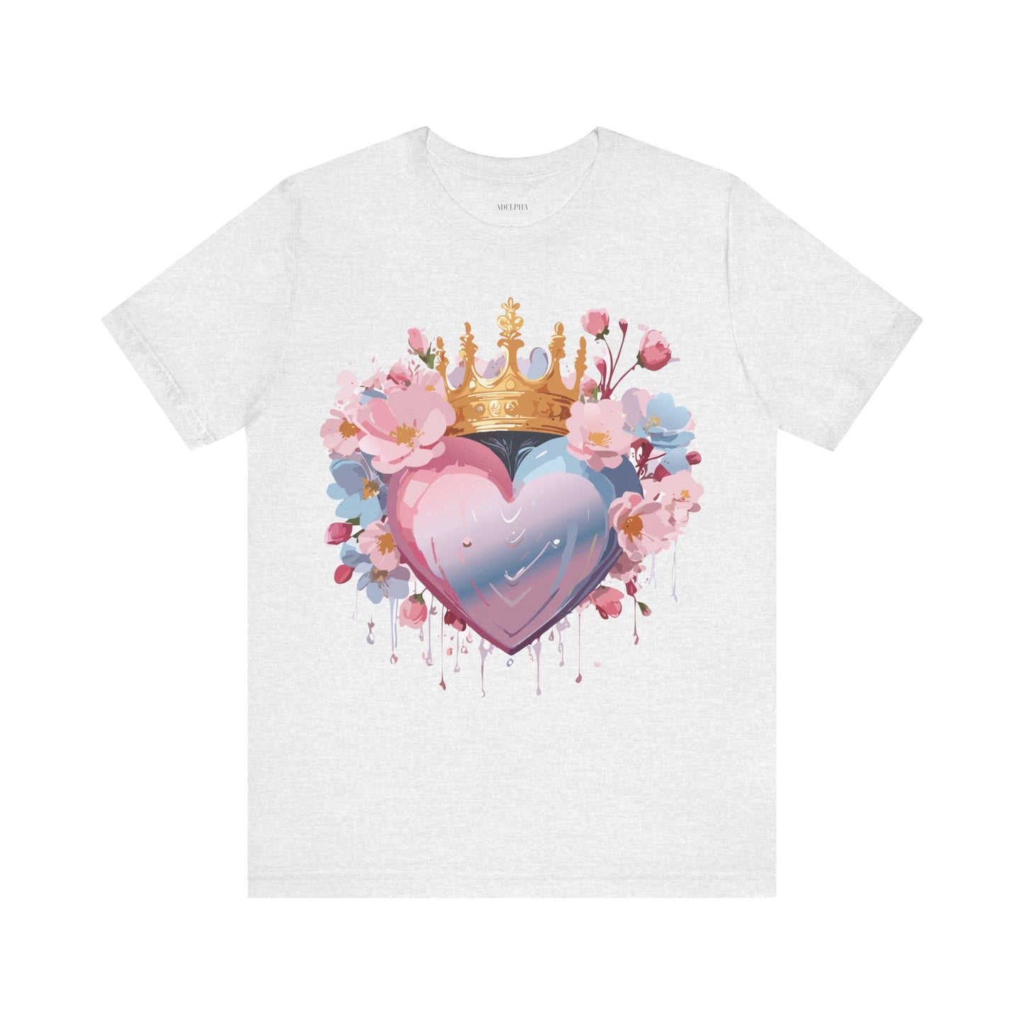 T-Shirt aus natürlicher Baumwolle – Love Story-Kollektion