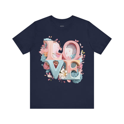 Natural Cotton Tee Shirt - Love Story Collection Printify