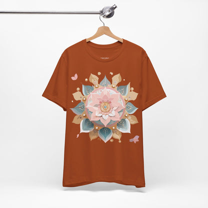 Natural Cotton Tee Shirt - Medallion Collection Printify