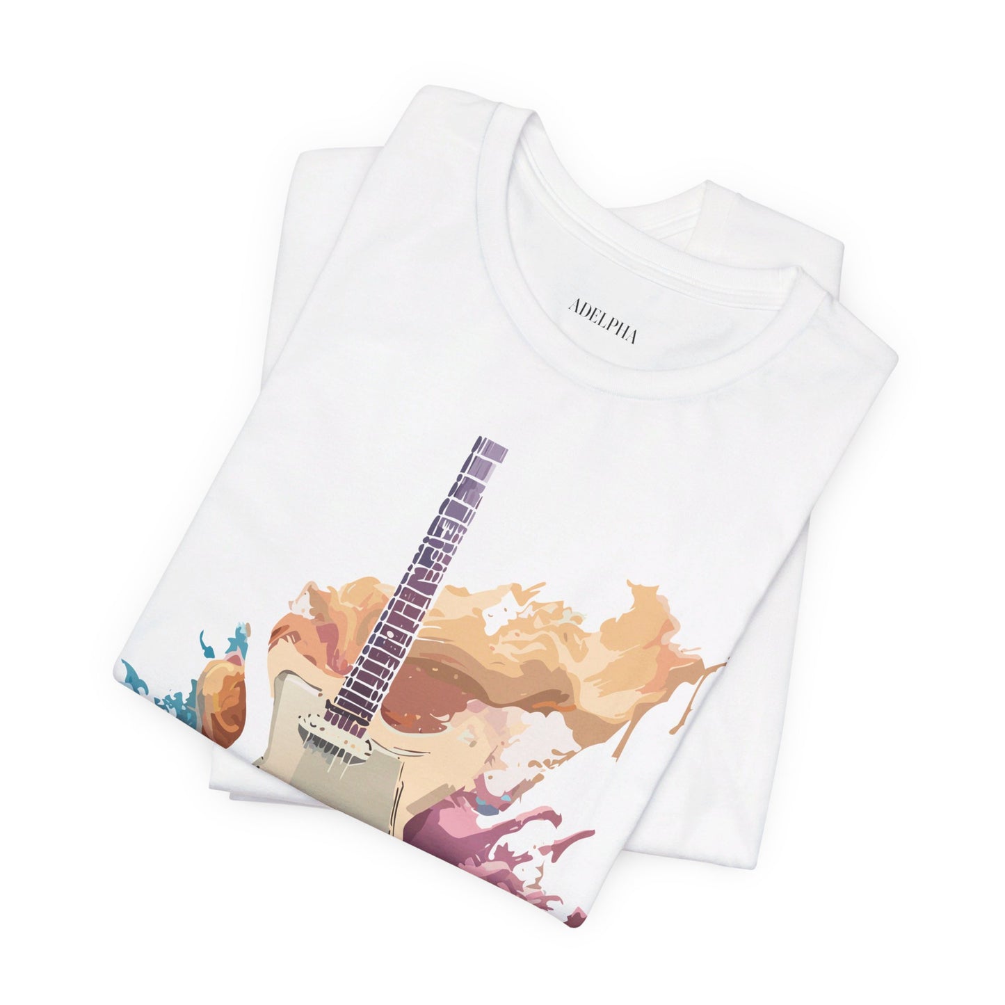 T-shirt en coton naturel - Collection Musique