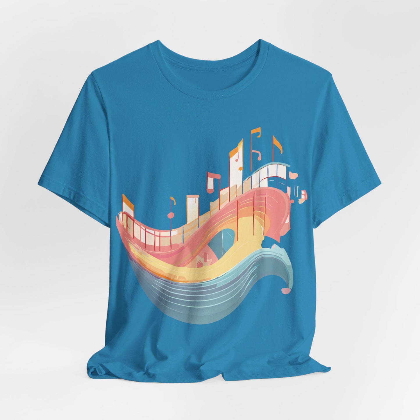 Natural Cotton Tee Shirt - Music Collection