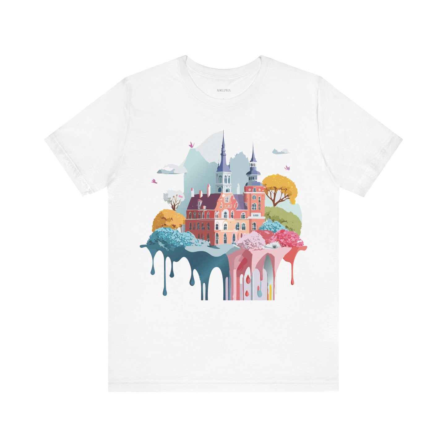 Natural Cotton Tee Shirt - Beautiful Places Collection - Warnemünde and Rostock - Germany