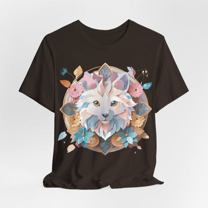 Natural Cotton Tee Shirt - Medallion Collection Printify