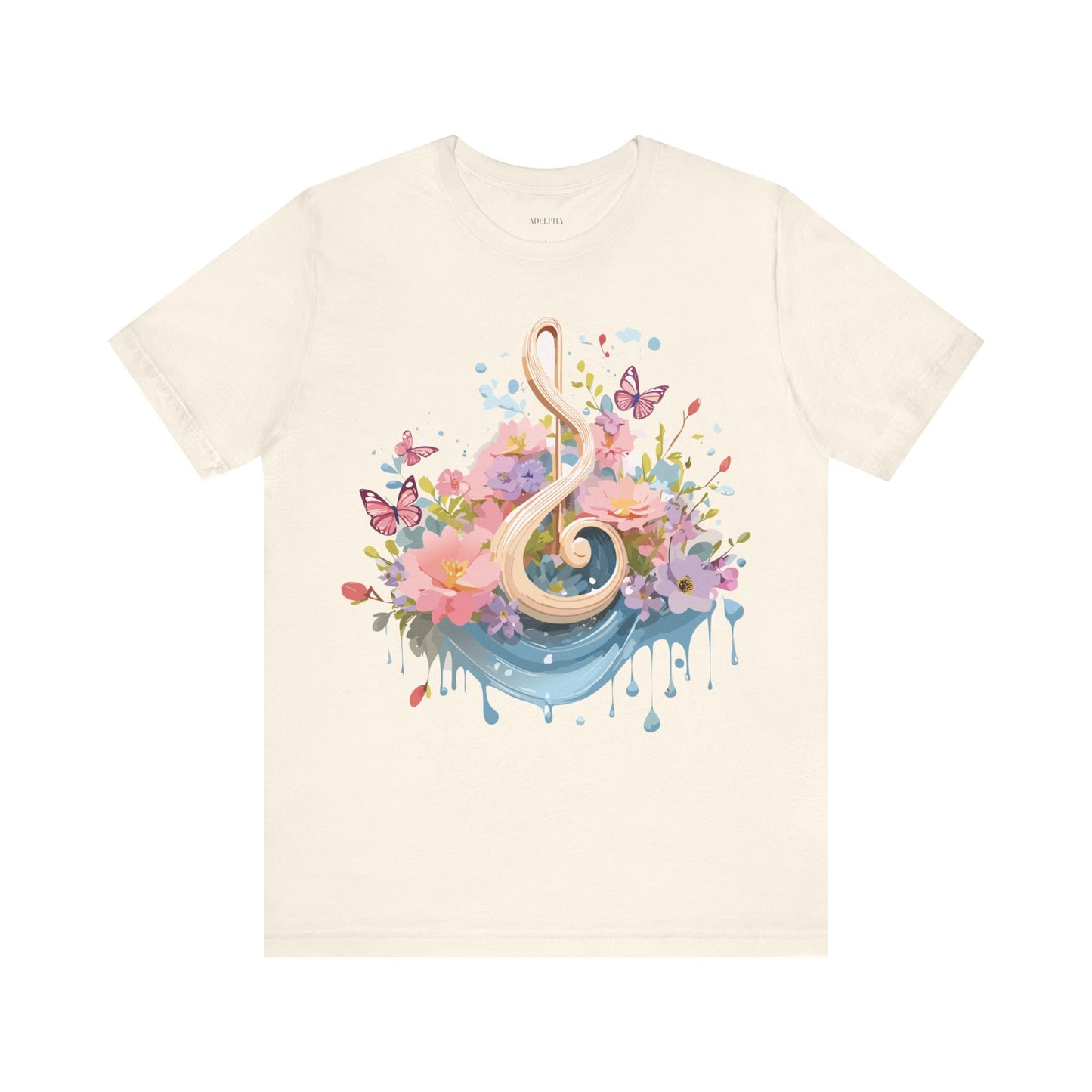 T-shirt en coton naturel - Collection Musique