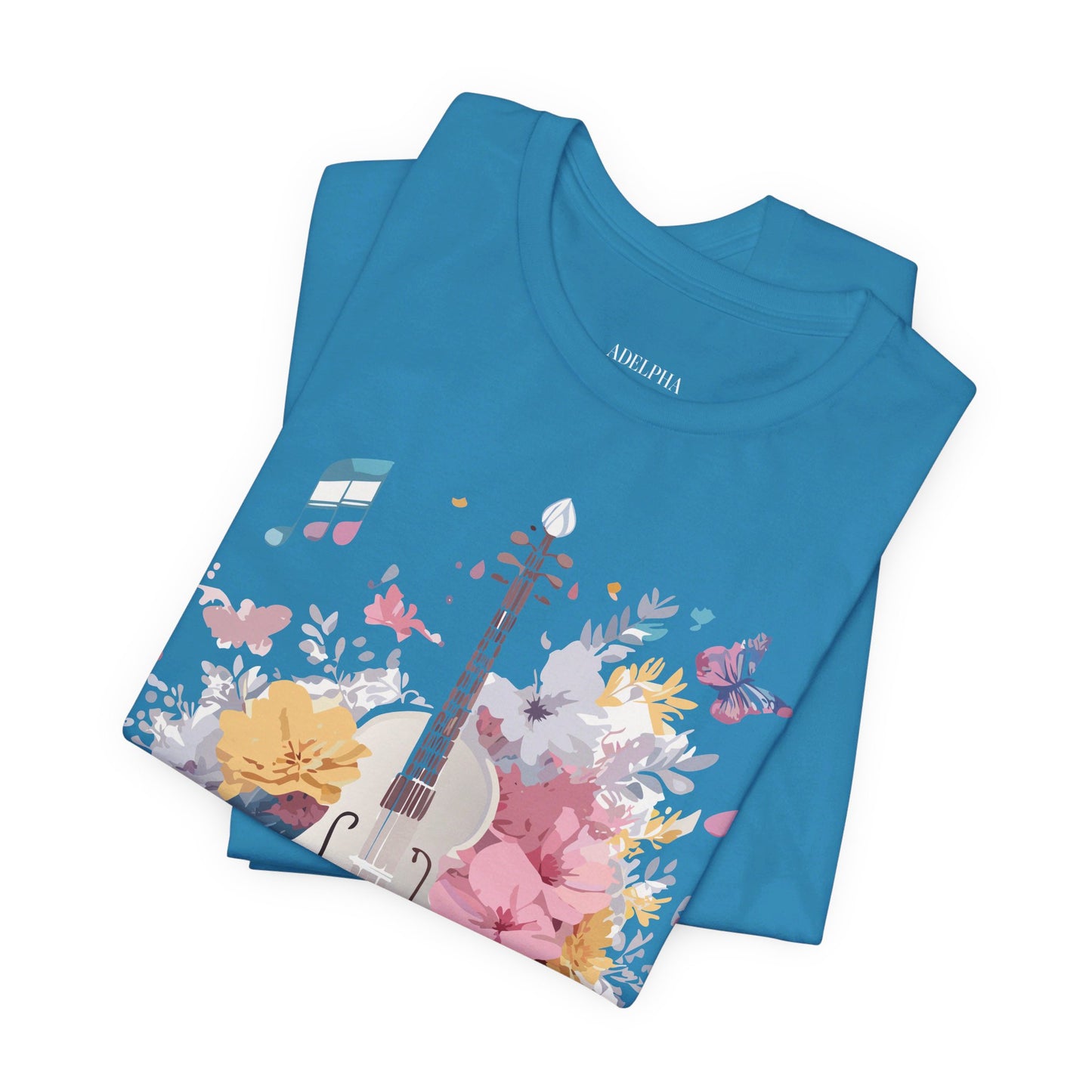 Natural Cotton Tee Shirt - Music Collection