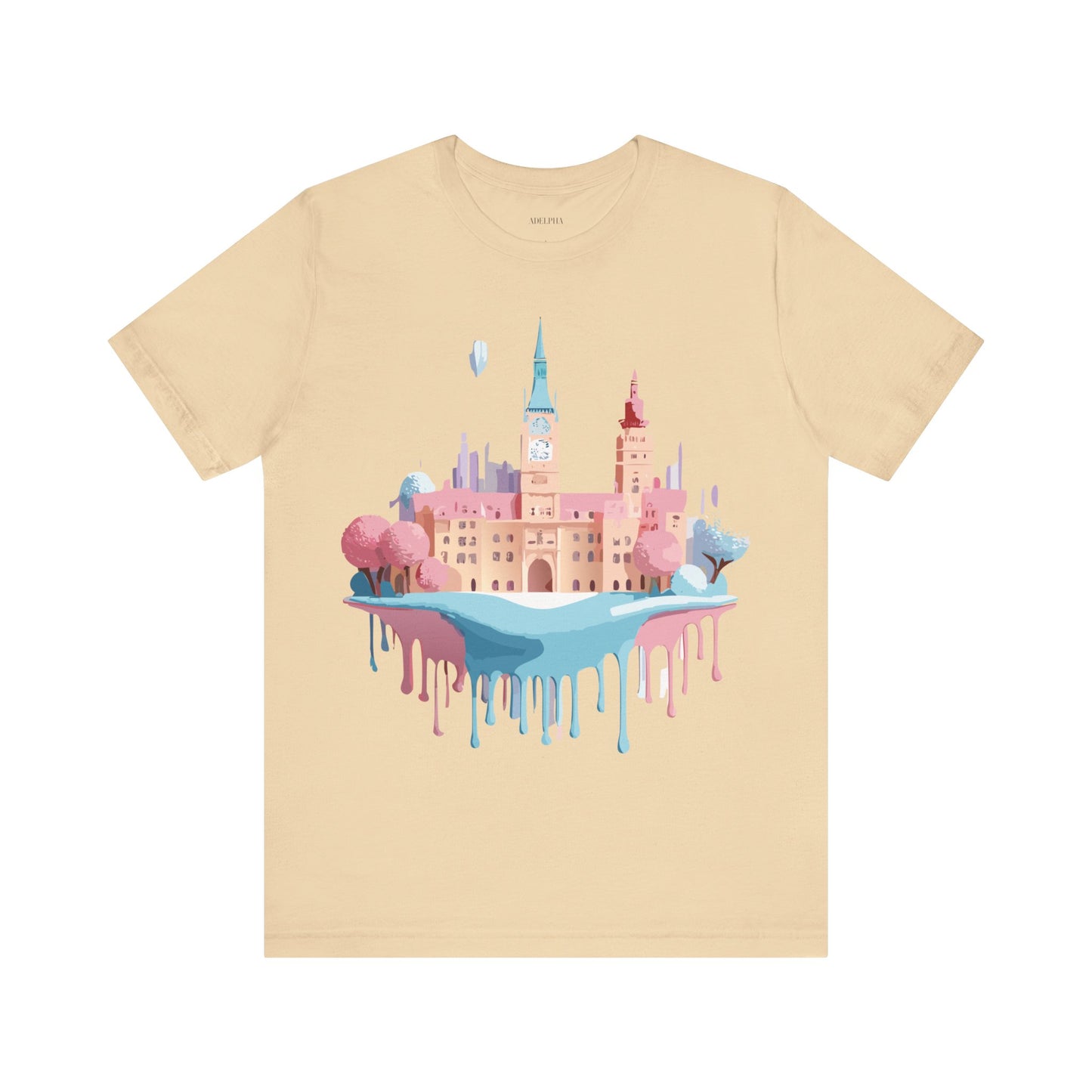 T-shirt en coton naturel - Collection Beautiful Places - Prague