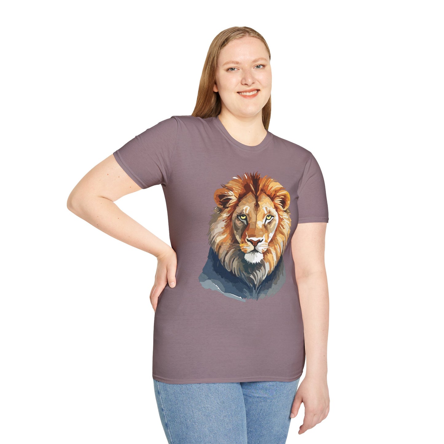 Lion Shirt, Shirt with Lion, Animal Tee, Shirt with Animals