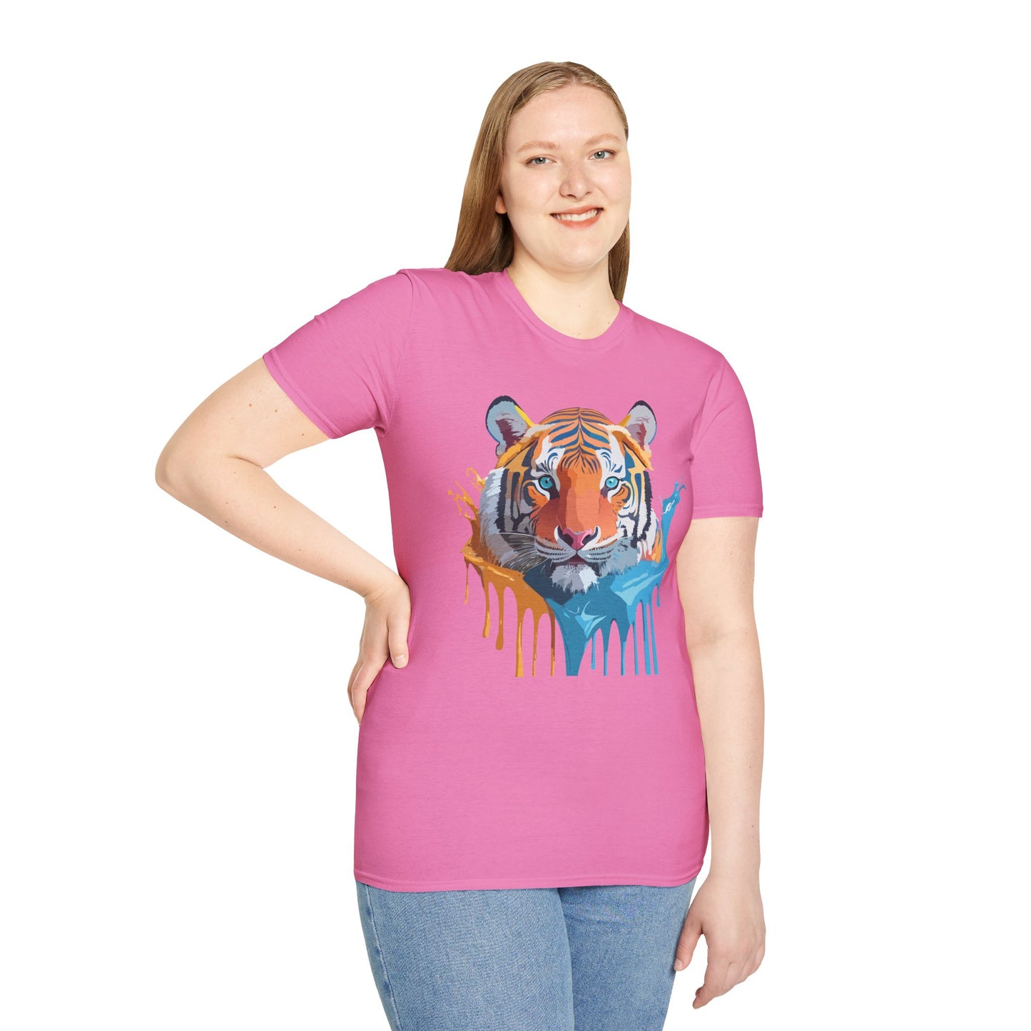 Tiger Shirt, Shirt with Tiger, Animal Tee, Shirt with Animals