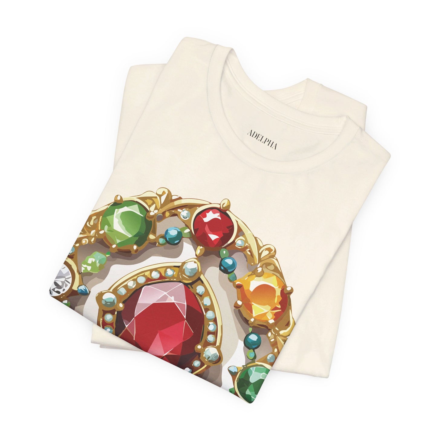 T-shirt en coton naturel - Collection Queen