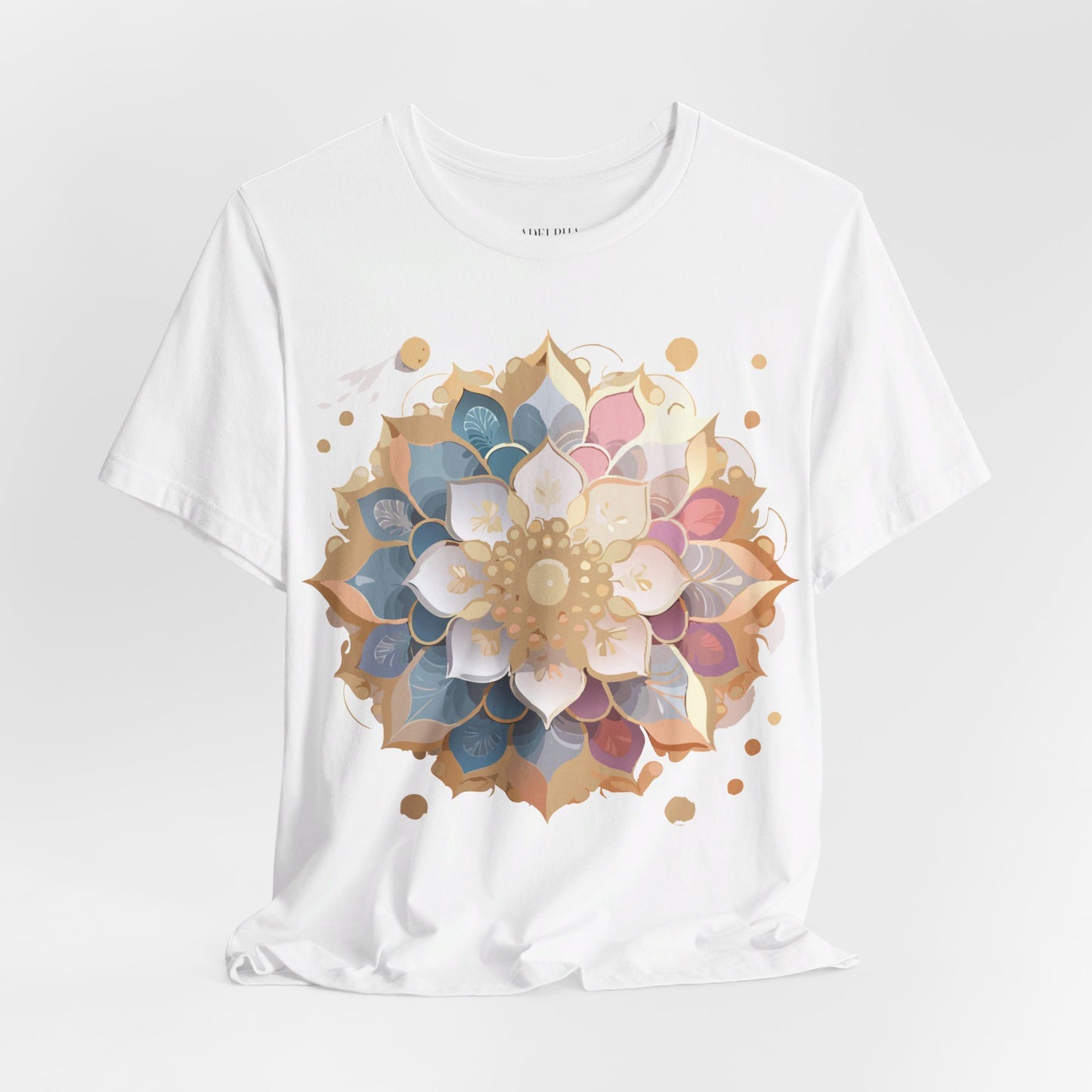 T-Shirt aus natürlicher Baumwolle – Medallion-Kollektion