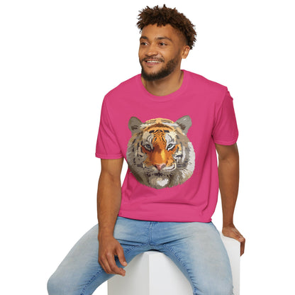 Unisex Tiger Shirt Animal Print Tee Gildan Softstyle Cotton Quality