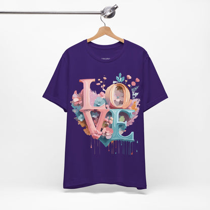 Natural Cotton Tee Shirt - Love Story Collection Printify