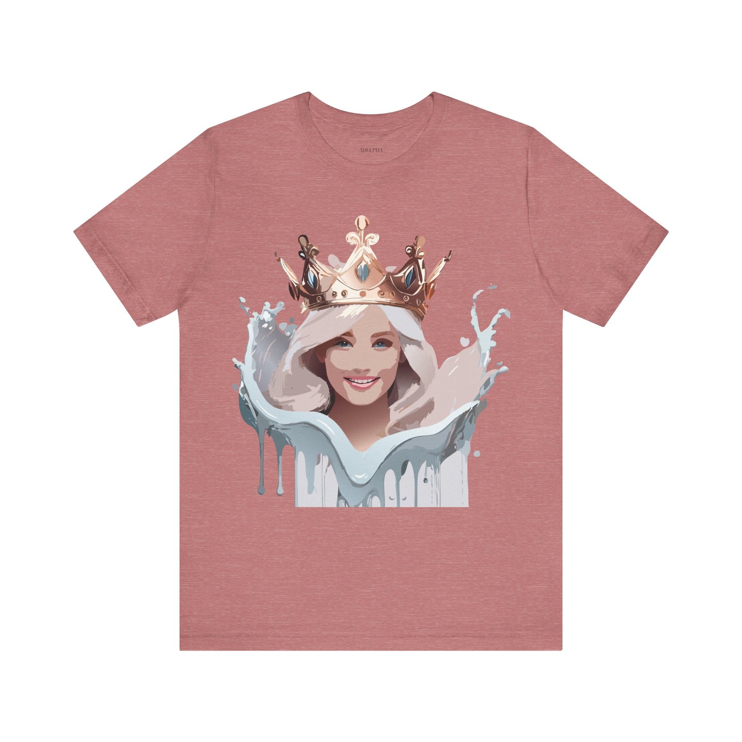 T-shirt en coton naturel - Collection Queen