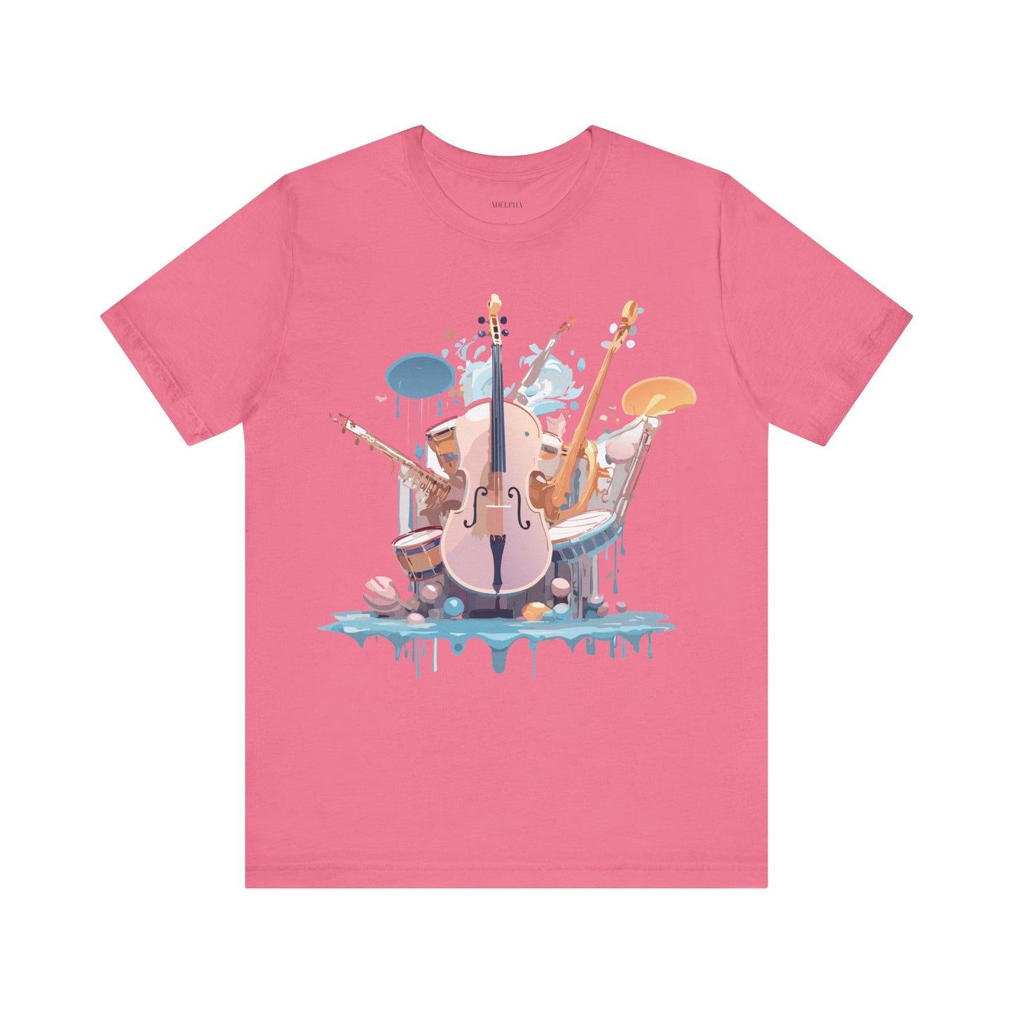 Natural Cotton Tee Shirt - Music collection