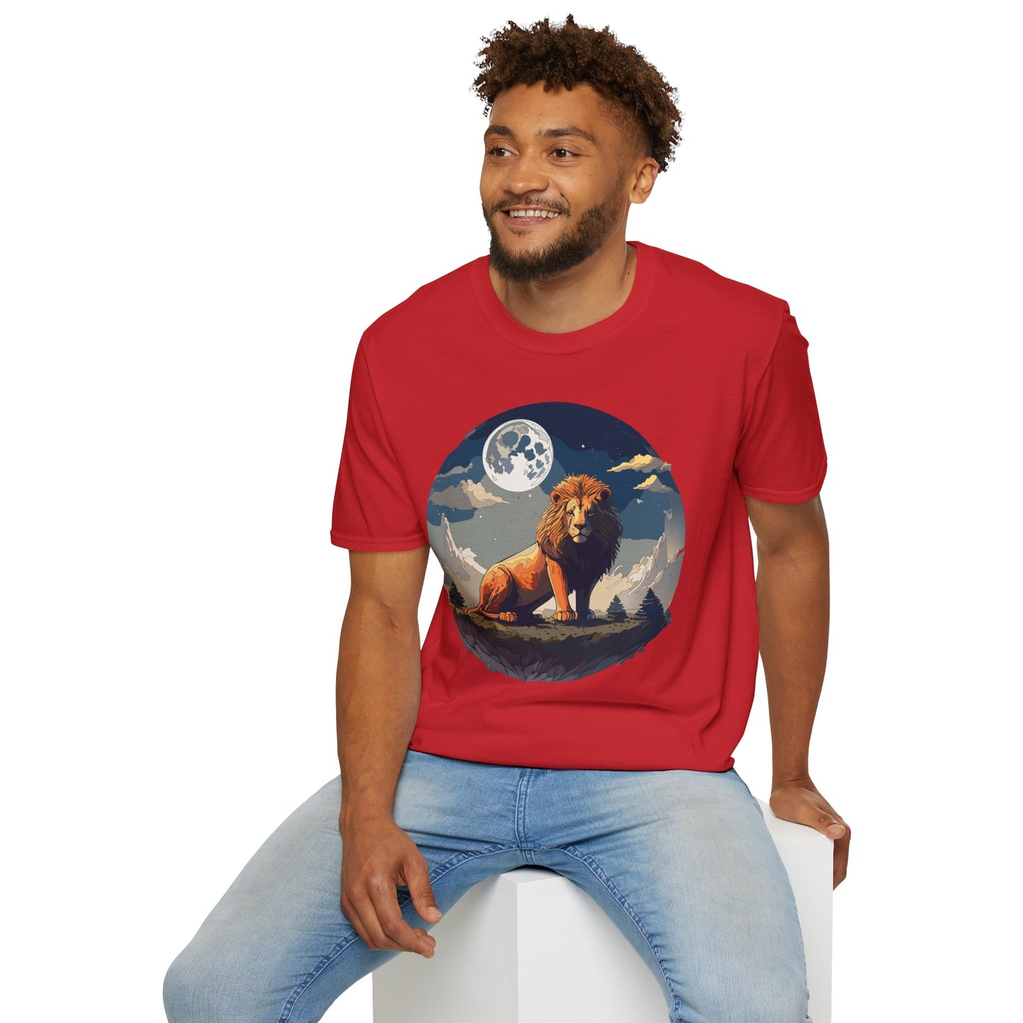 Lion Shirt, Shirt with Lion, Animal Tee, Shirt with Animals