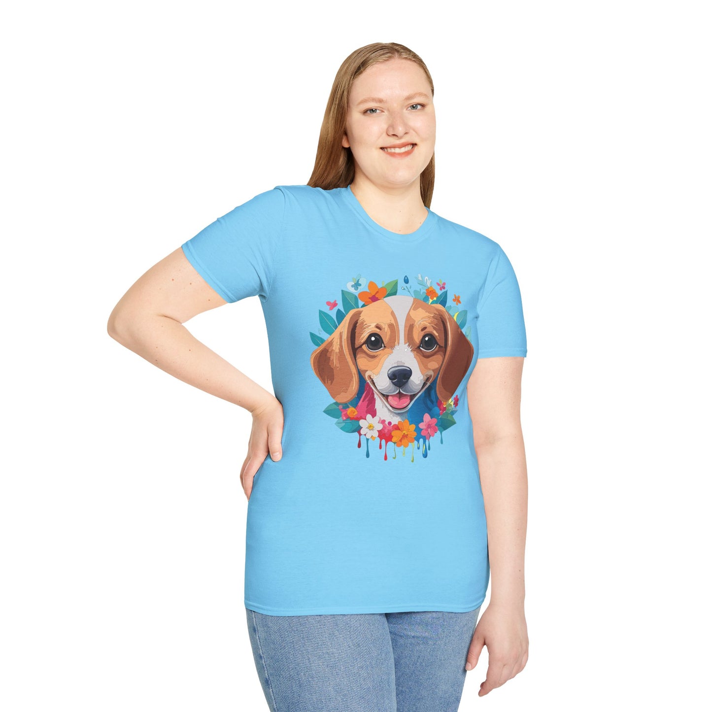 Dog Shirt, Shirt with Dog, Animal Tee, Shirt with Animals