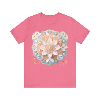 Natural Cotton Tee Shirt - Medallion Collection Printify