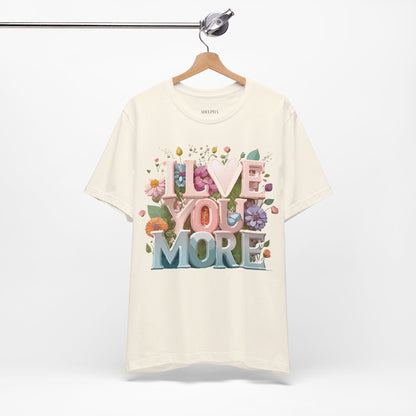 Natural Cotton Tee Shirt - Love story Collection Printify