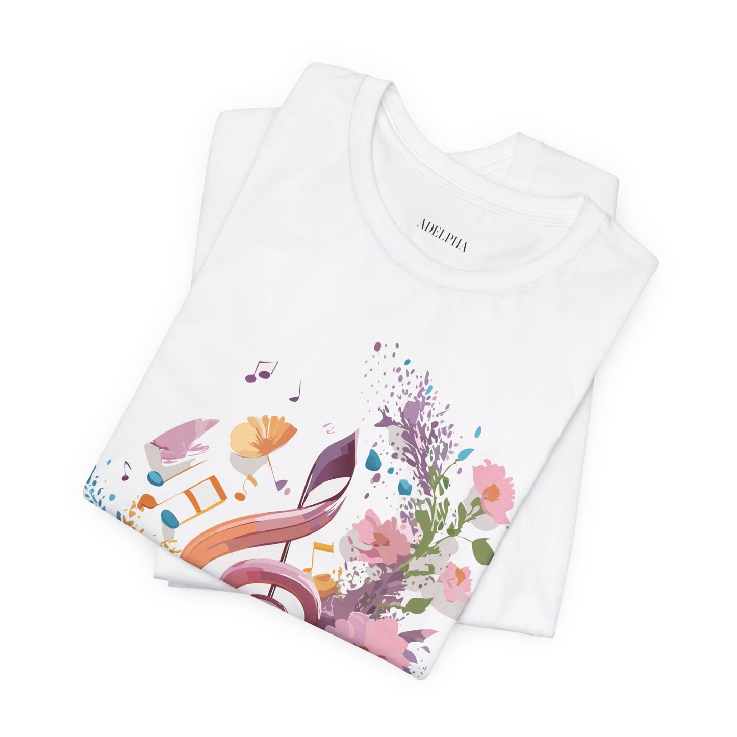 T-shirt en coton naturel - Collection Musique