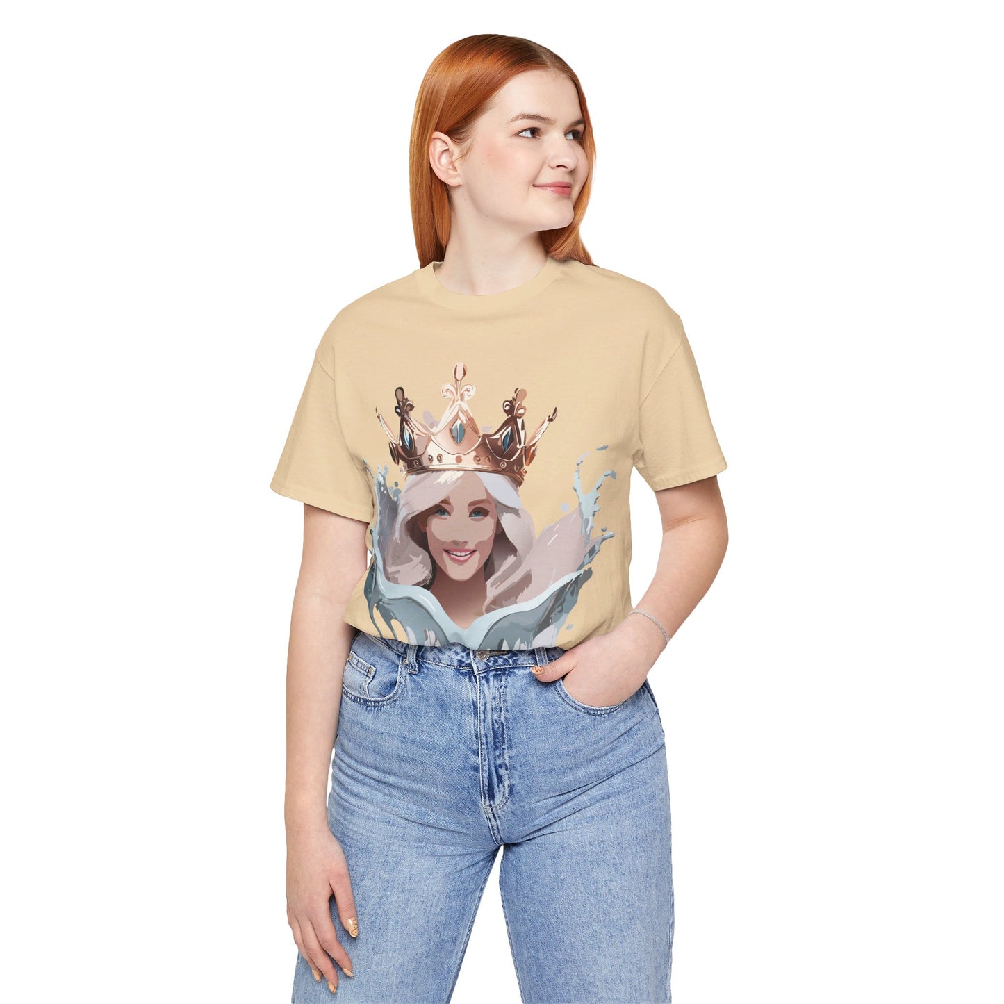 Natural Cotton Tee Shirt - Queen Collection