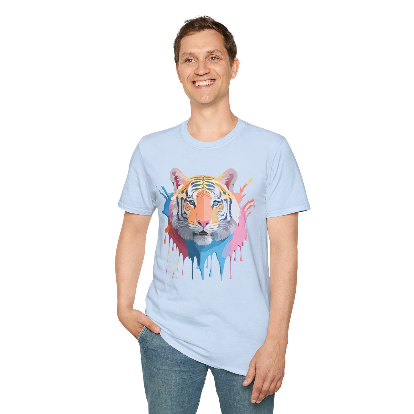 Tiger Shirt, Shirt with Tiger, Animal Tee, Shirt with Animals