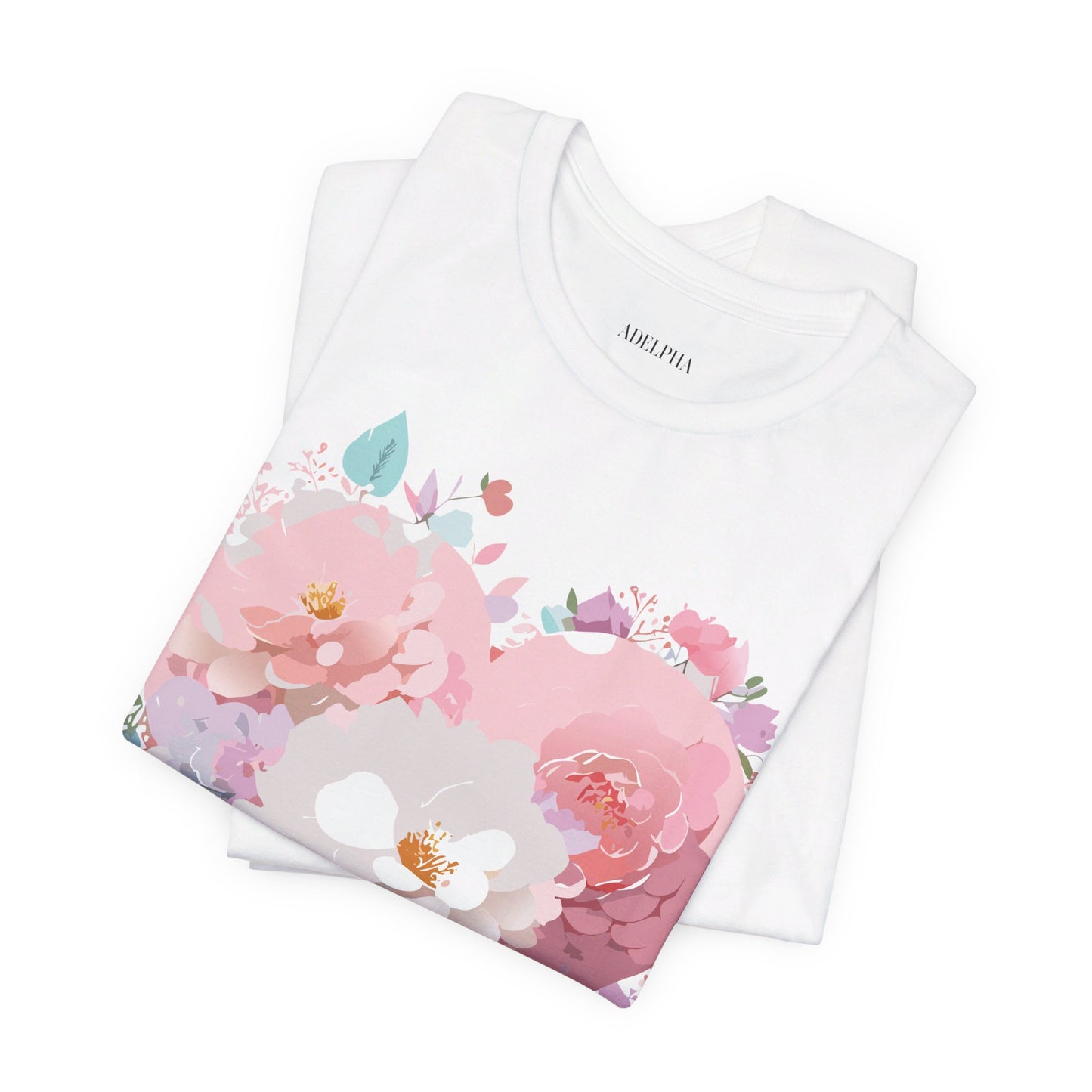 T-shirt en coton naturel - Collection Love story