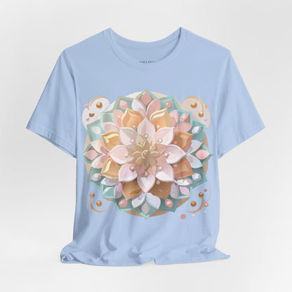 Natural Cotton Tee Shirt - Medallion Collection Printify