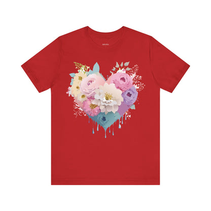 Natural Cotton Tee Shirt - Love Story Collection Printify