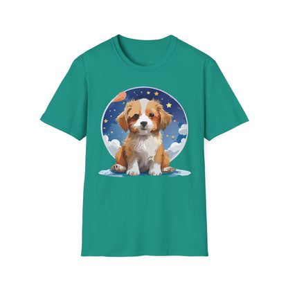 Dog Shirt Unisex Animal Tee Gildan Softstyle 64000 Short Sleeve Comfort