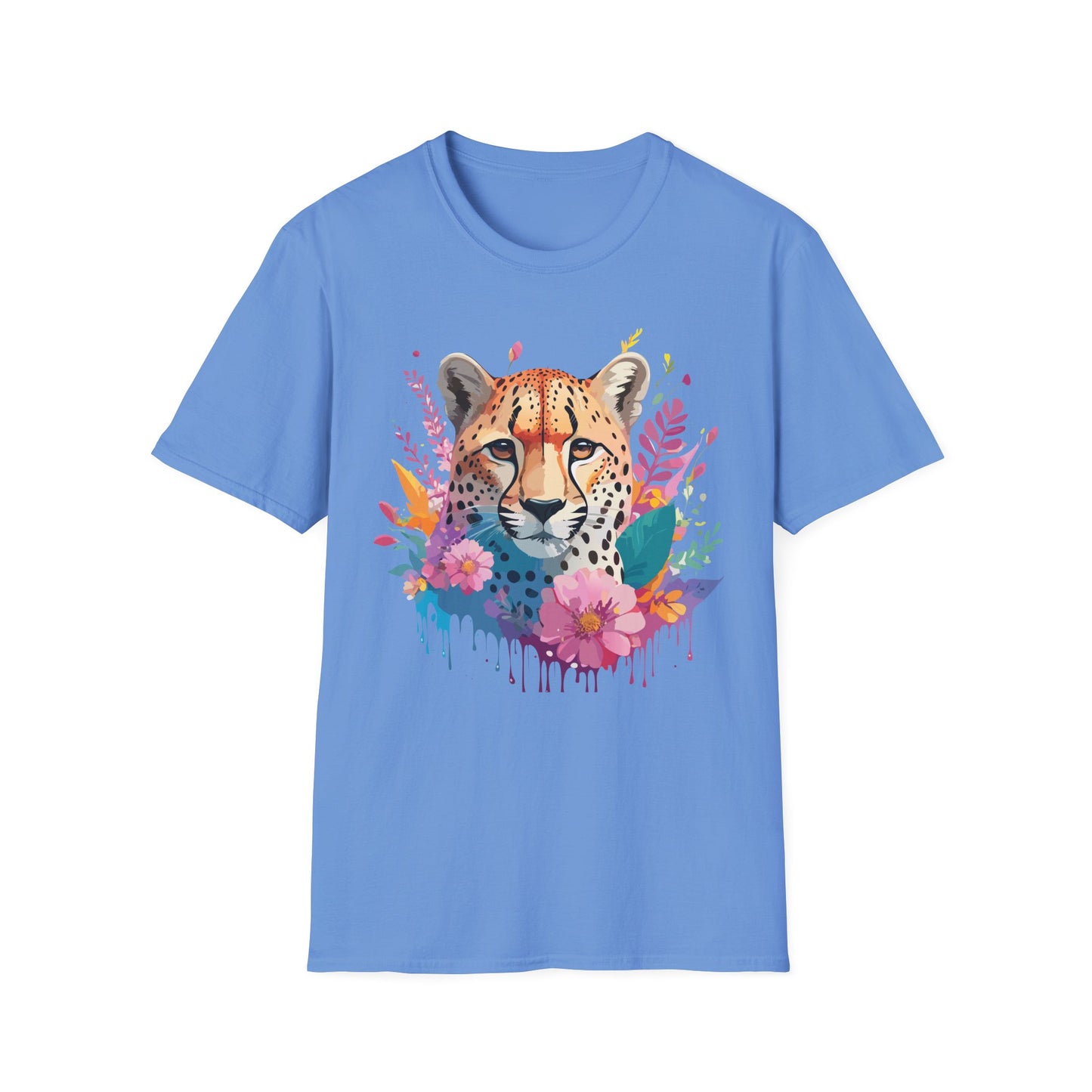 Cheetah Shirt, Shirt with Cheetah, Cheetah Tee, Shirt with Animals