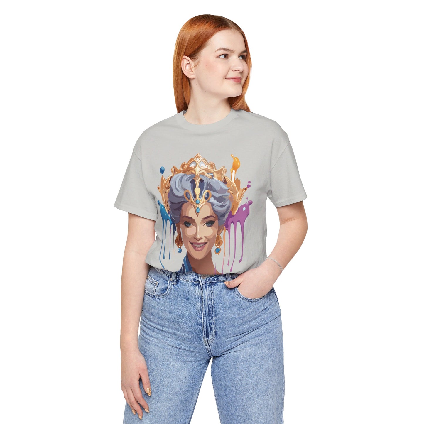 Natural Cotton Tee Shirt - Queen Collection