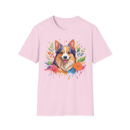 Dog Shirt Unisex Animal Tee Softstyle Gildan 64000 Cotton Tee