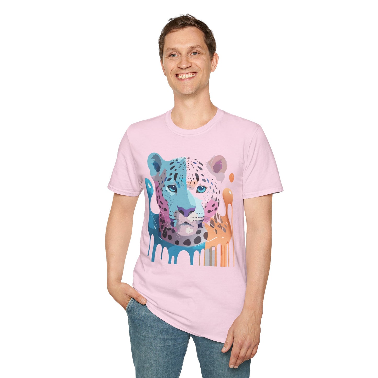 Cheetah Shirt, Shirt with Cheetah, Cheetah Tee, Shirt with Animals