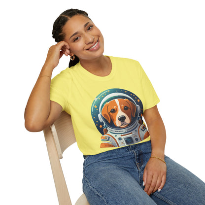 Dog Shirt Unisex Animal Print Tee Softstyle Short Sleeve Tee