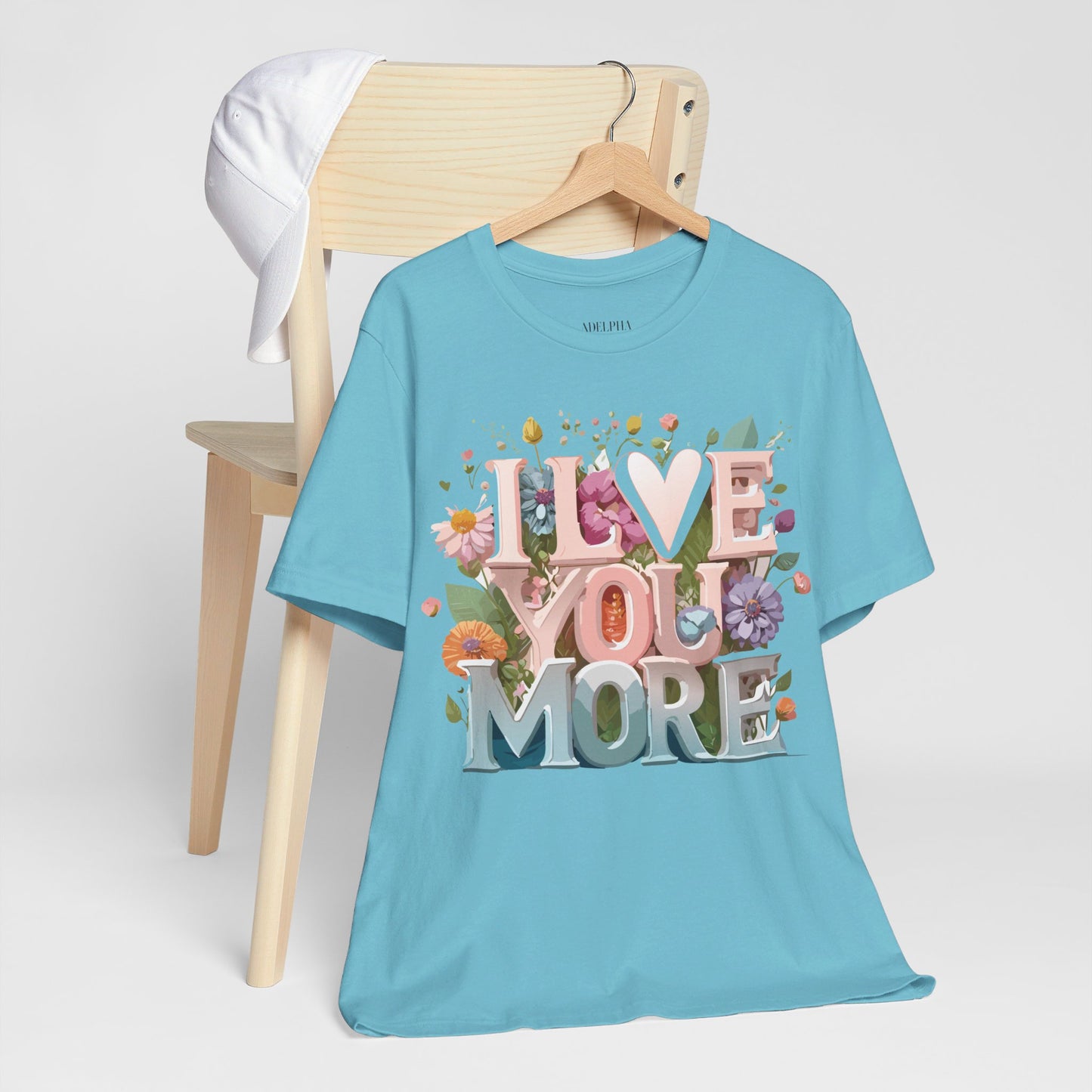 T-Shirt aus natürlicher Baumwolle – Love Story-Kollektion