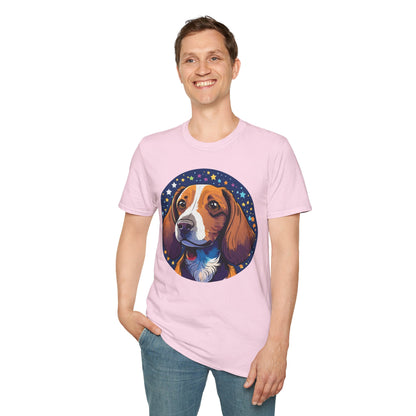 Dog Shirt Unisex Animal Tee Gildan Softstyle 64000 Short Sleeve
