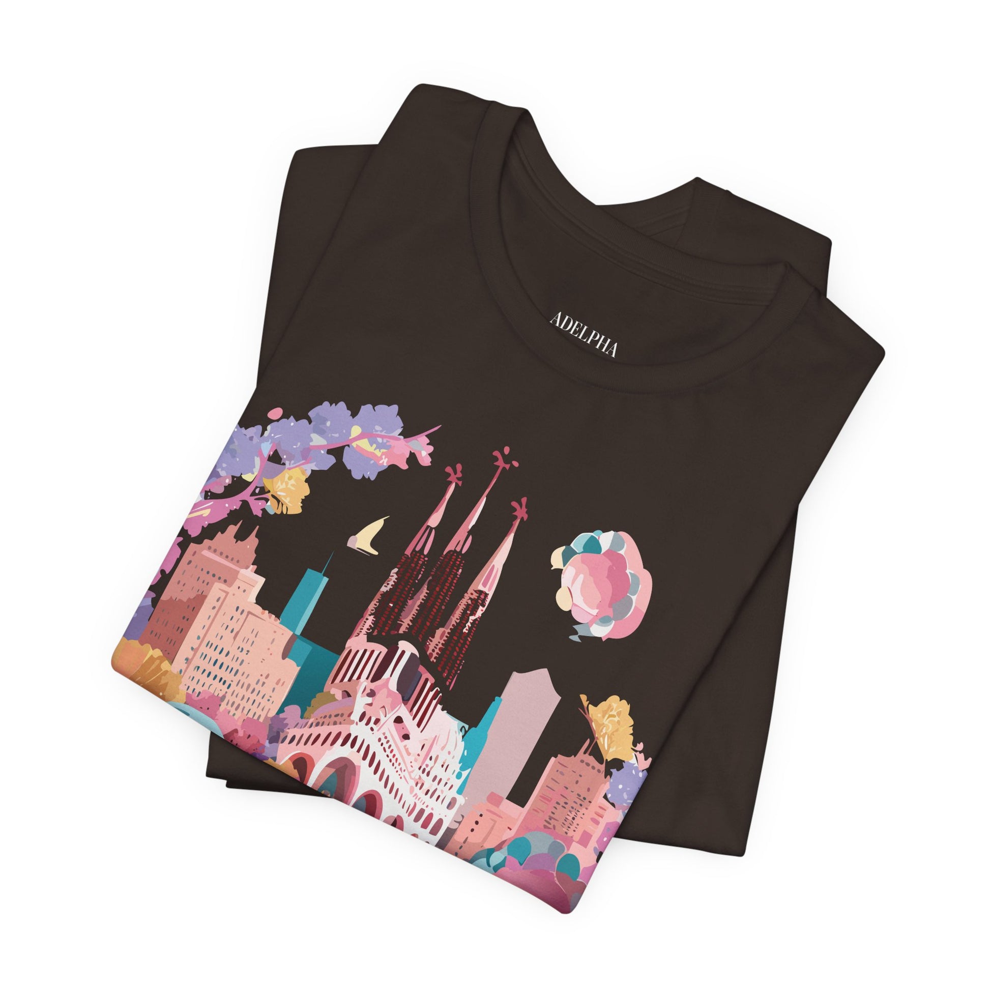 Tourist Shirt, Shirt with Barcelona - ADELPHA