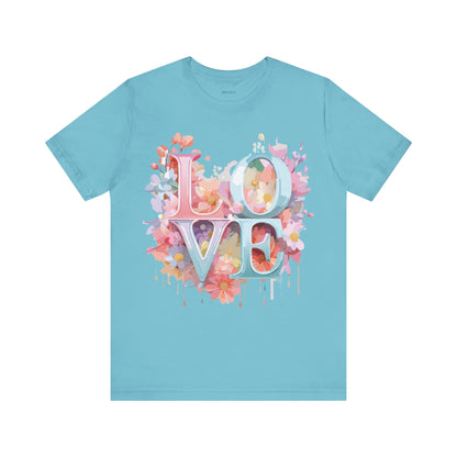 Natural Cotton Tee Shirt - Love story Collection Printify