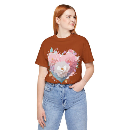 Natural Cotton Tee Shirt - Love Story Collection Printify