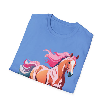 Horse Shirt Gildan Softstyle Tee Unisex 100 Percent Ring Spun Cotton