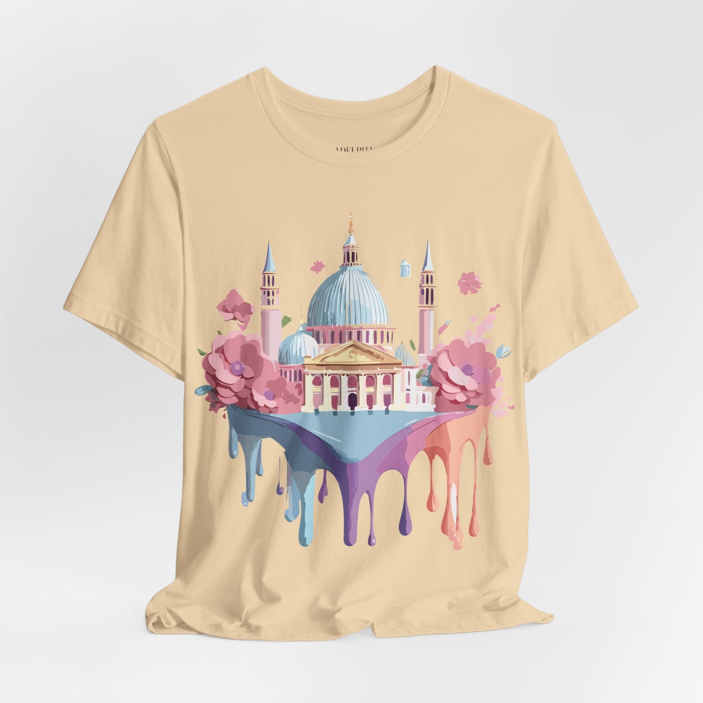 Natural Cotton Tee Shirt - Beautiful Places Collection - Venice