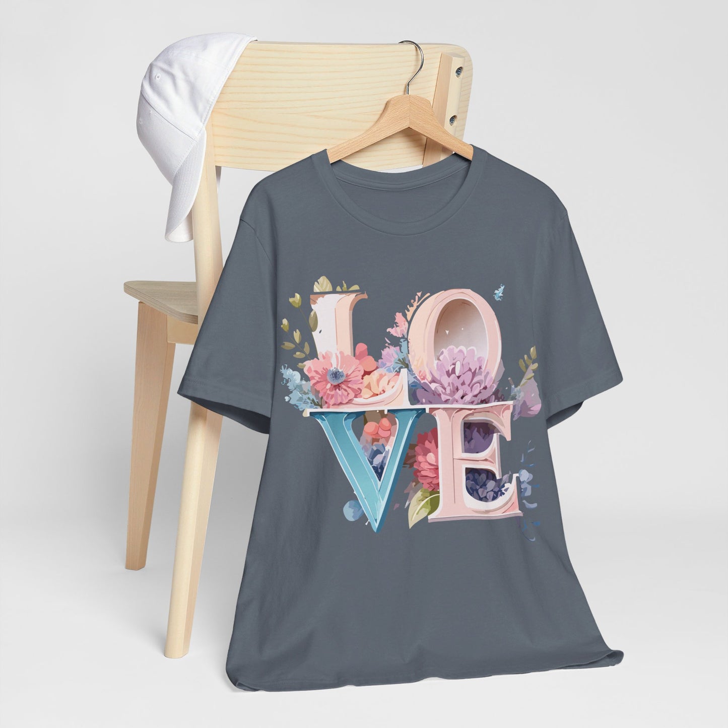 T-shirt en coton naturel - Collection Love Story