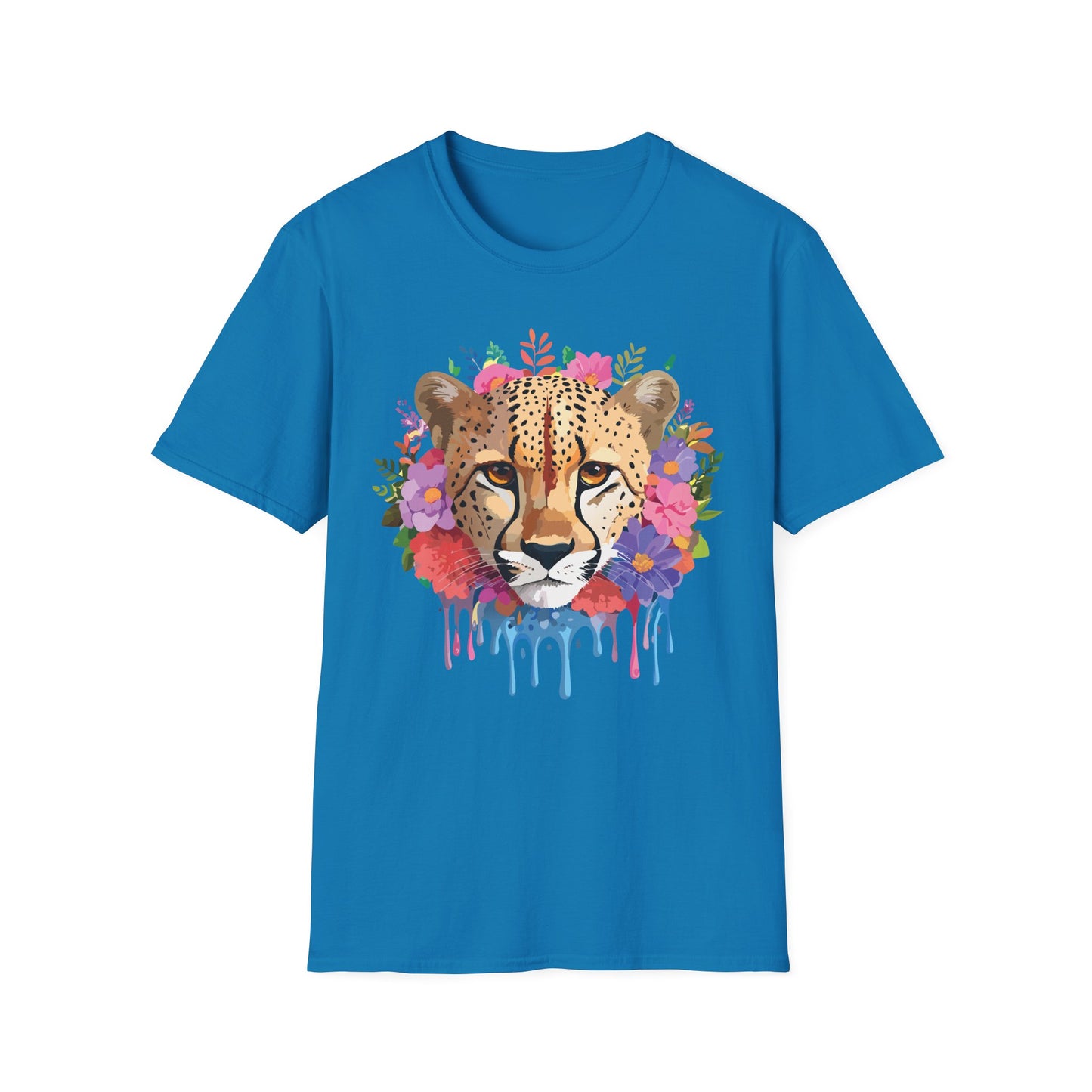 Cheetah Shirt, Shirt with Cheetah, Cheetah Tee, Shirt with Animals