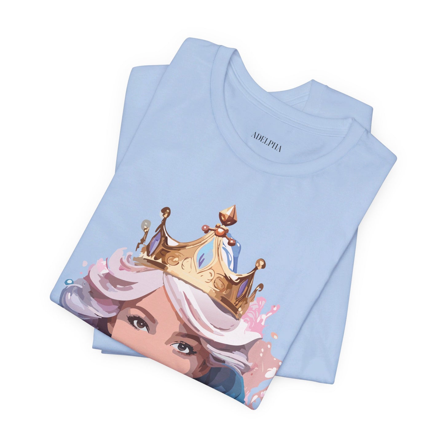 T-shirt en coton naturel - Collection Queen