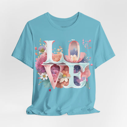 Natural Cotton Tee Shirt - Love story Collection Printify