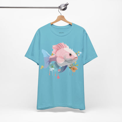Shirt with Animals | Fish Printify