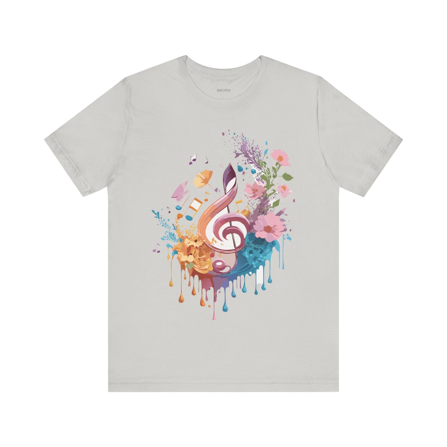 T-shirt en coton naturel - Collection Musique