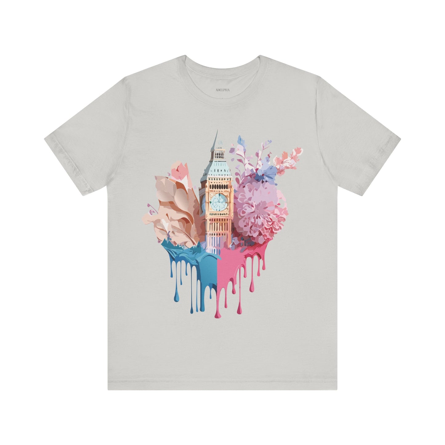 Natural Cotton Tee Shirt - Beautiful Places Collection - London