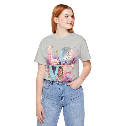 Natural Cotton Tee Shirt - Love story Collection Printify