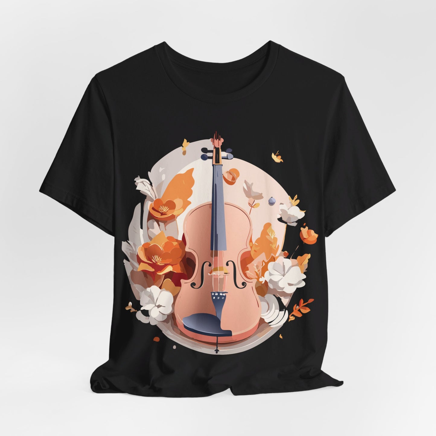 T-shirt en coton naturel - Collection Musique